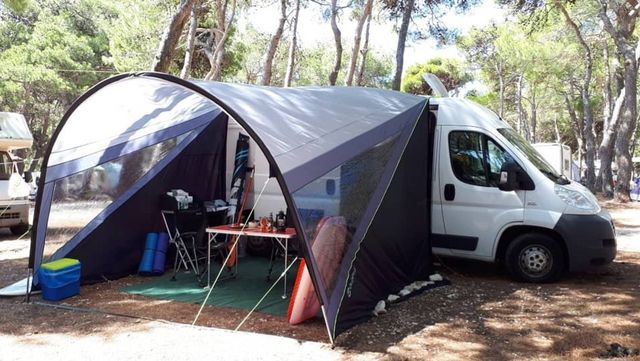 Przedsionek do busa, altana outwell touring canopy XL