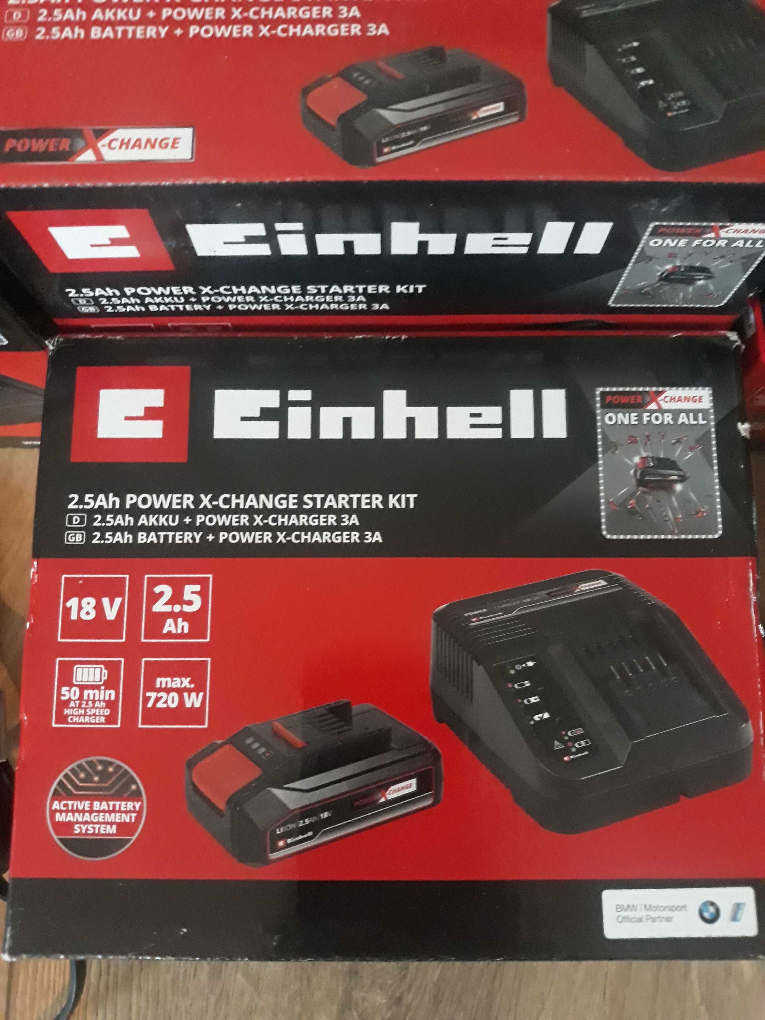 Nowy zestaw startowy Einhell bateria 2,5AH