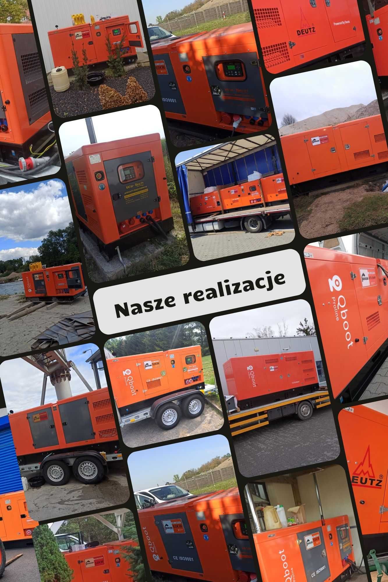 Agregat prądotwórczy 100kW 110kW 140kVA 125kVA - Silnik Q-boot ATS AVR