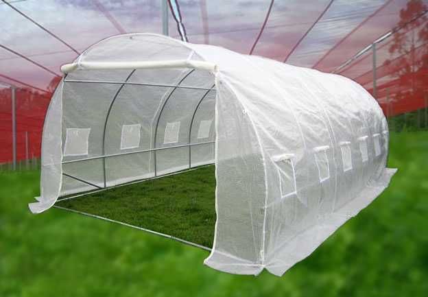 Estufa 6mx3mx2,3m com - estrutura forte com 7 arcos