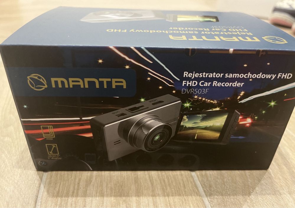 manta dvr503f karta goodram 32GB rejestrator samochodowy