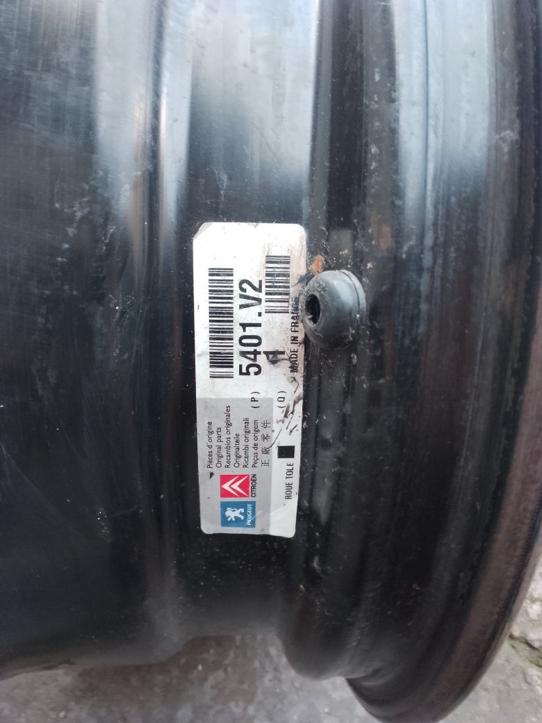 Сталеві диски R16 4*108 R16 Р16 Пежо Ситроен Pegeout Citroen