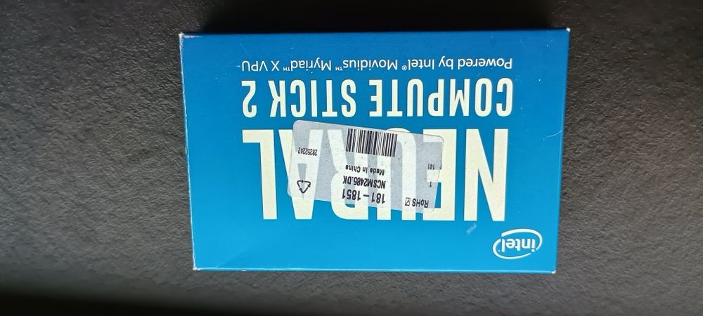 Sieć neuronowa USB Intel Neural Computer stuck 2