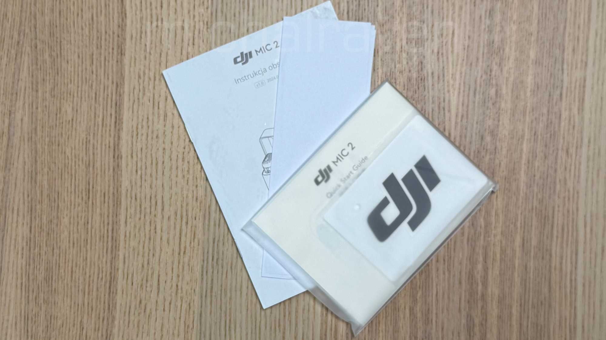 DJI Mic 2 (2 TX + 1 RX) Gwarancja