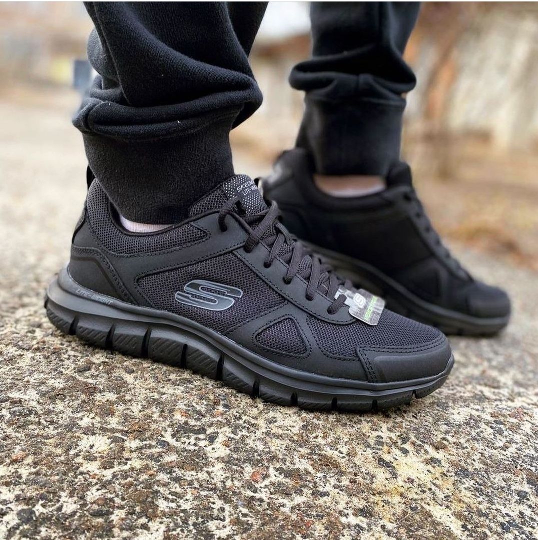 Кросівки чоловічі skechers track 52631bbk оригінал