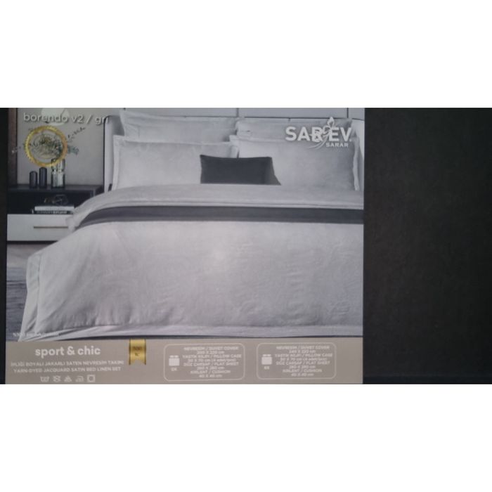 Постельное белье Sarev премиум жаккард 300ТС евро