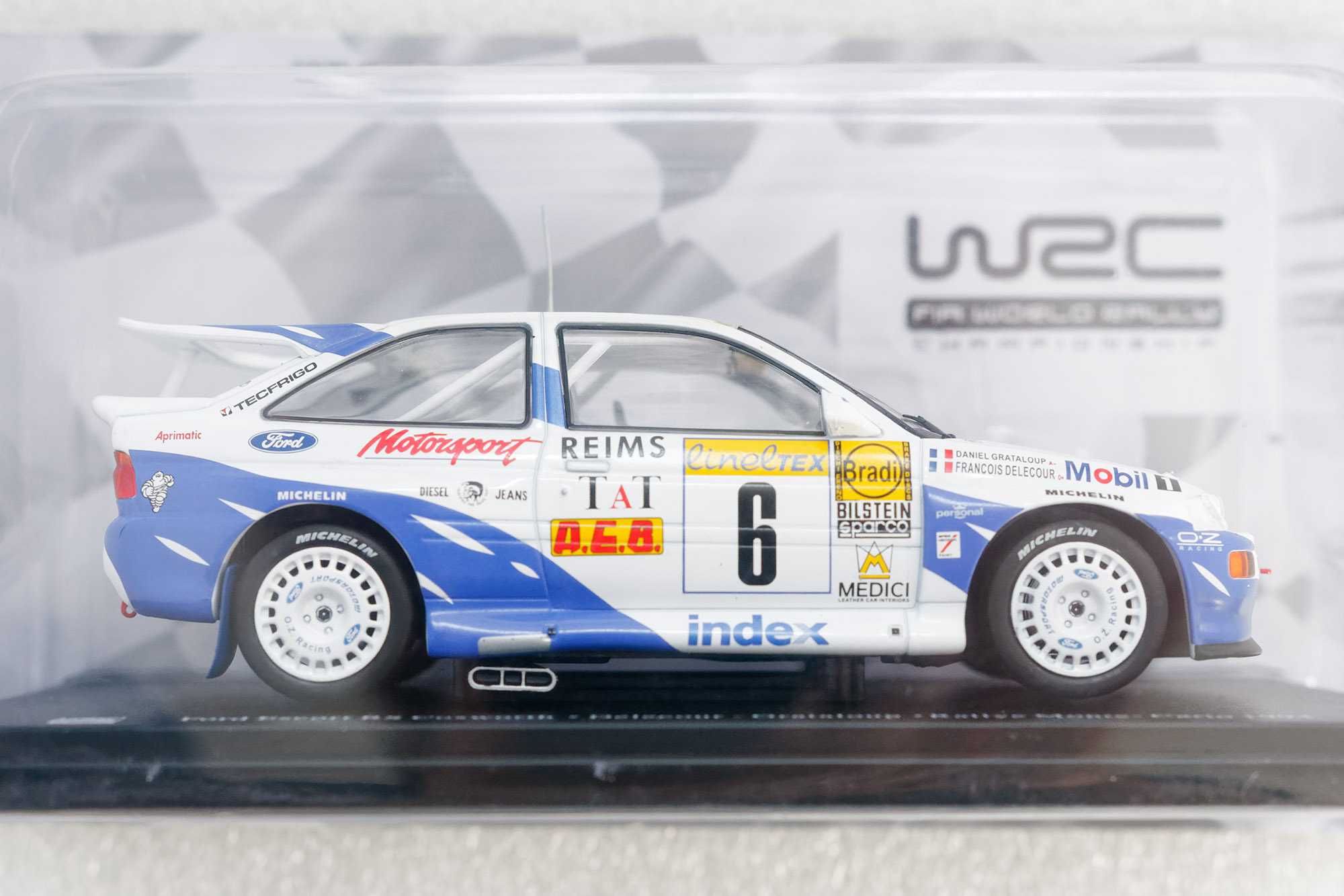 FORD ESCORT RS COSWORTH 1:24 Hachette WRC 1994 Francois Delecour