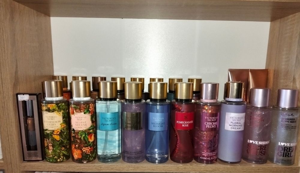 Victoriassecret місти та лосьйони