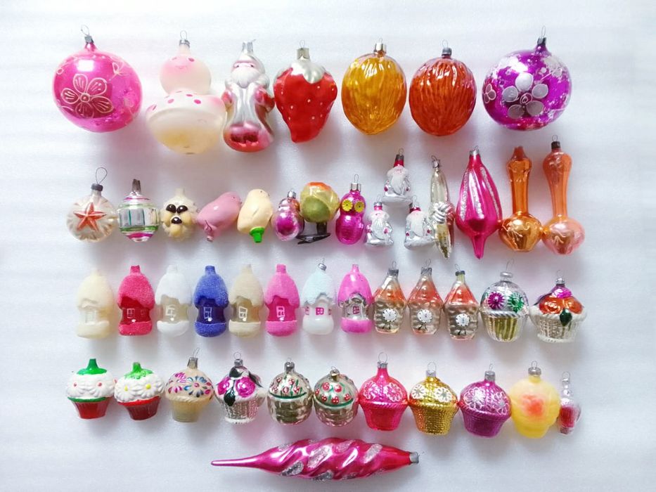 Ёлочные игрушки СССР