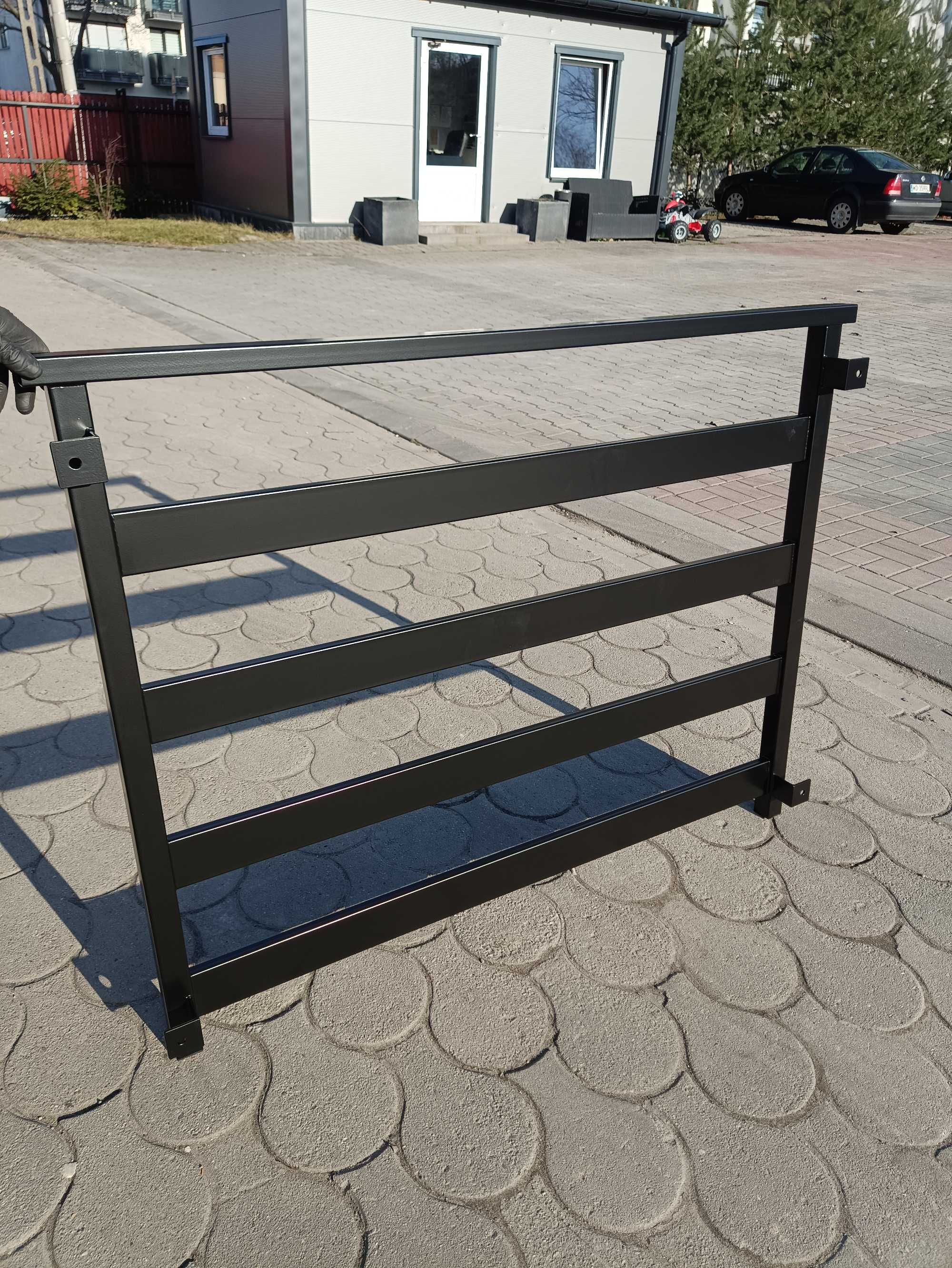 Aluminiowa balustrada Balkon francuski BF01ALU od 100 cm Cała Polska