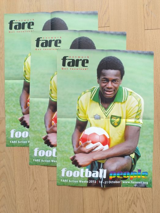 Tęczowe plakaty piłkarskie LGBT