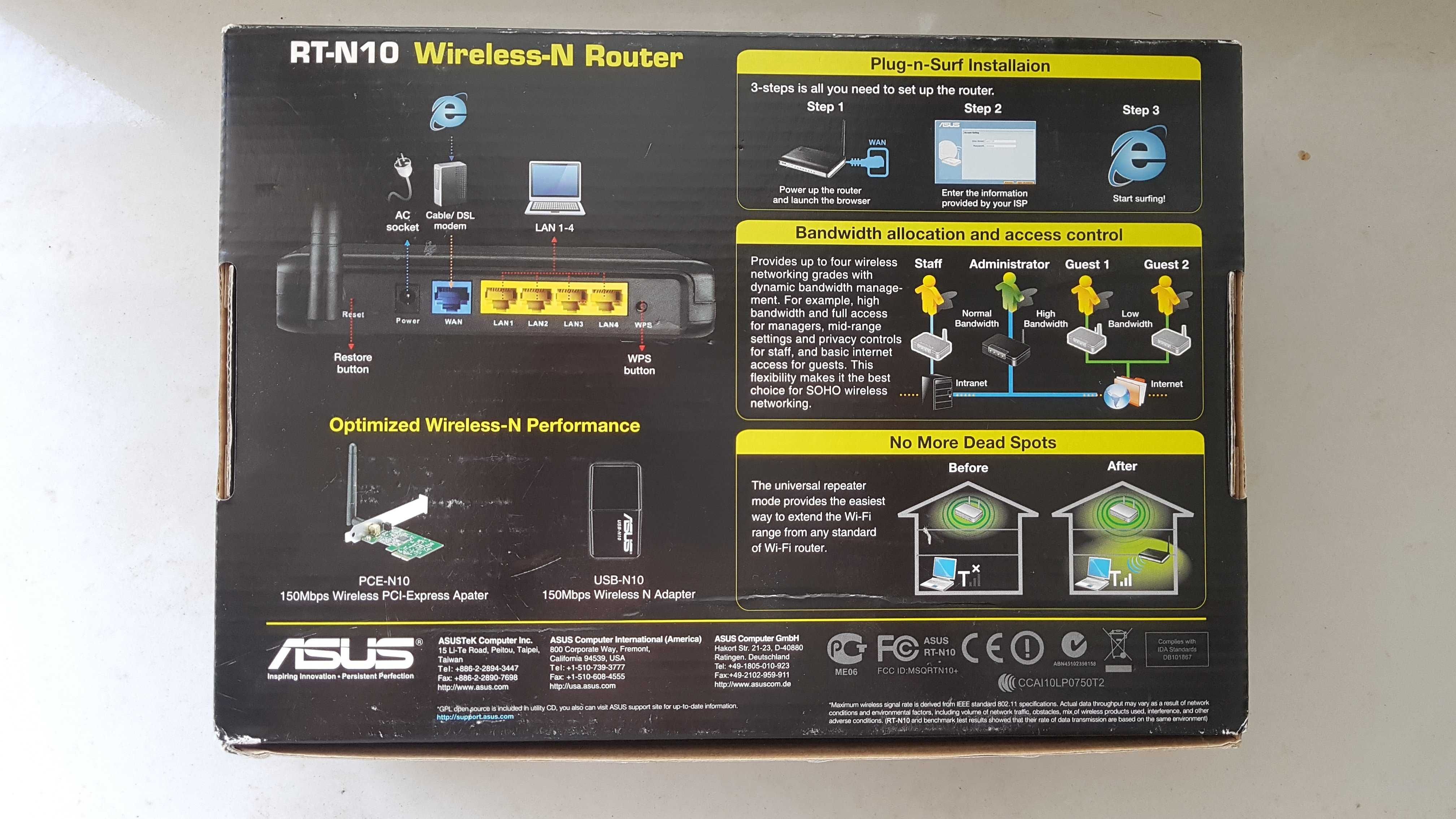 Router ASUS RT-N10