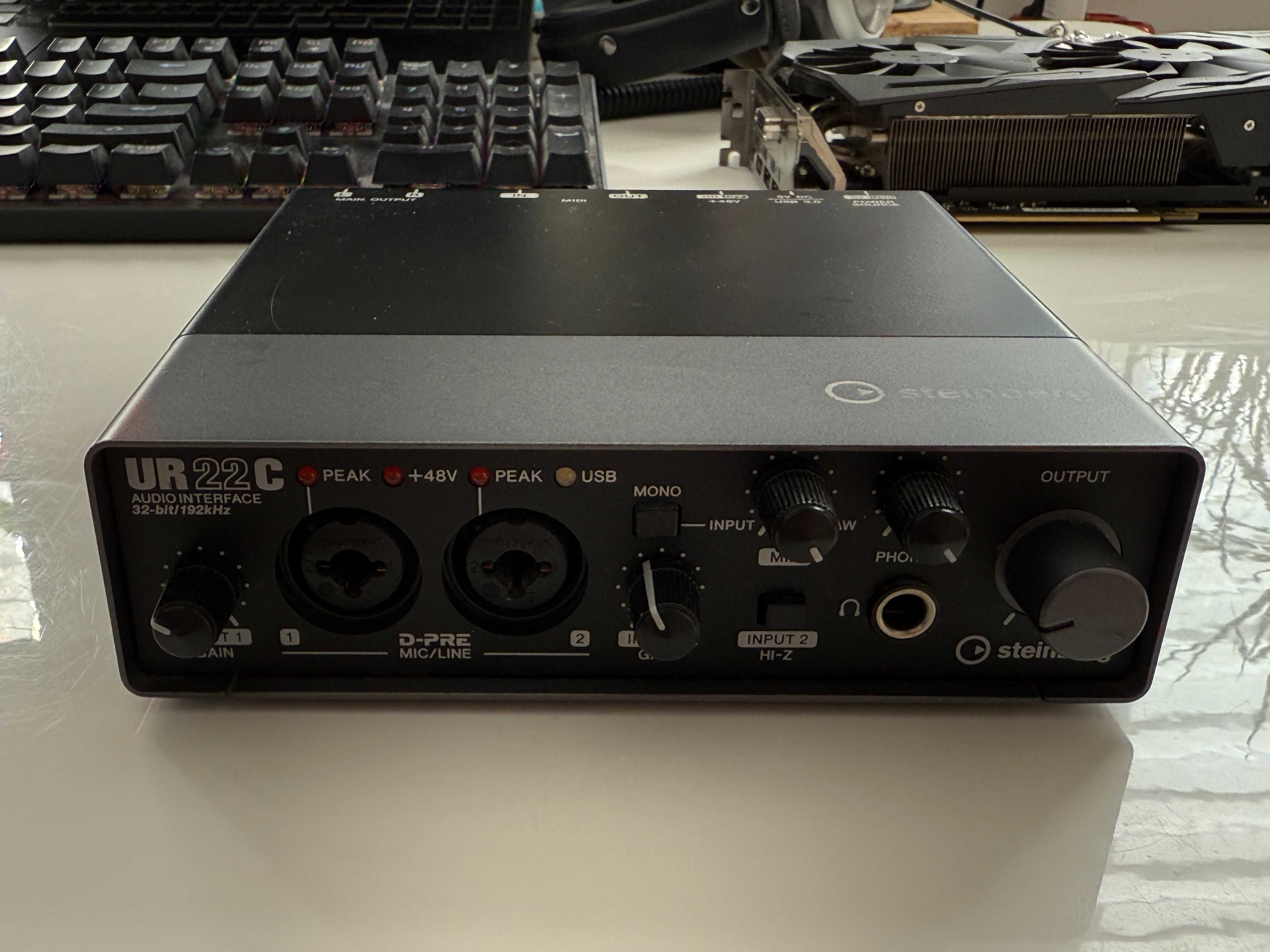 Sprzedam Steinberg UR22C – interfejs audio, USB-C, 48V