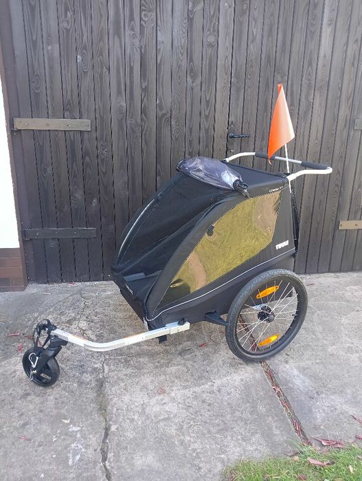 Przyczepka przyczepa rowerowa Thule coaster XT jak NOWA