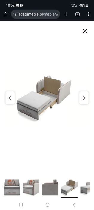 Sofa dziecięca Agata