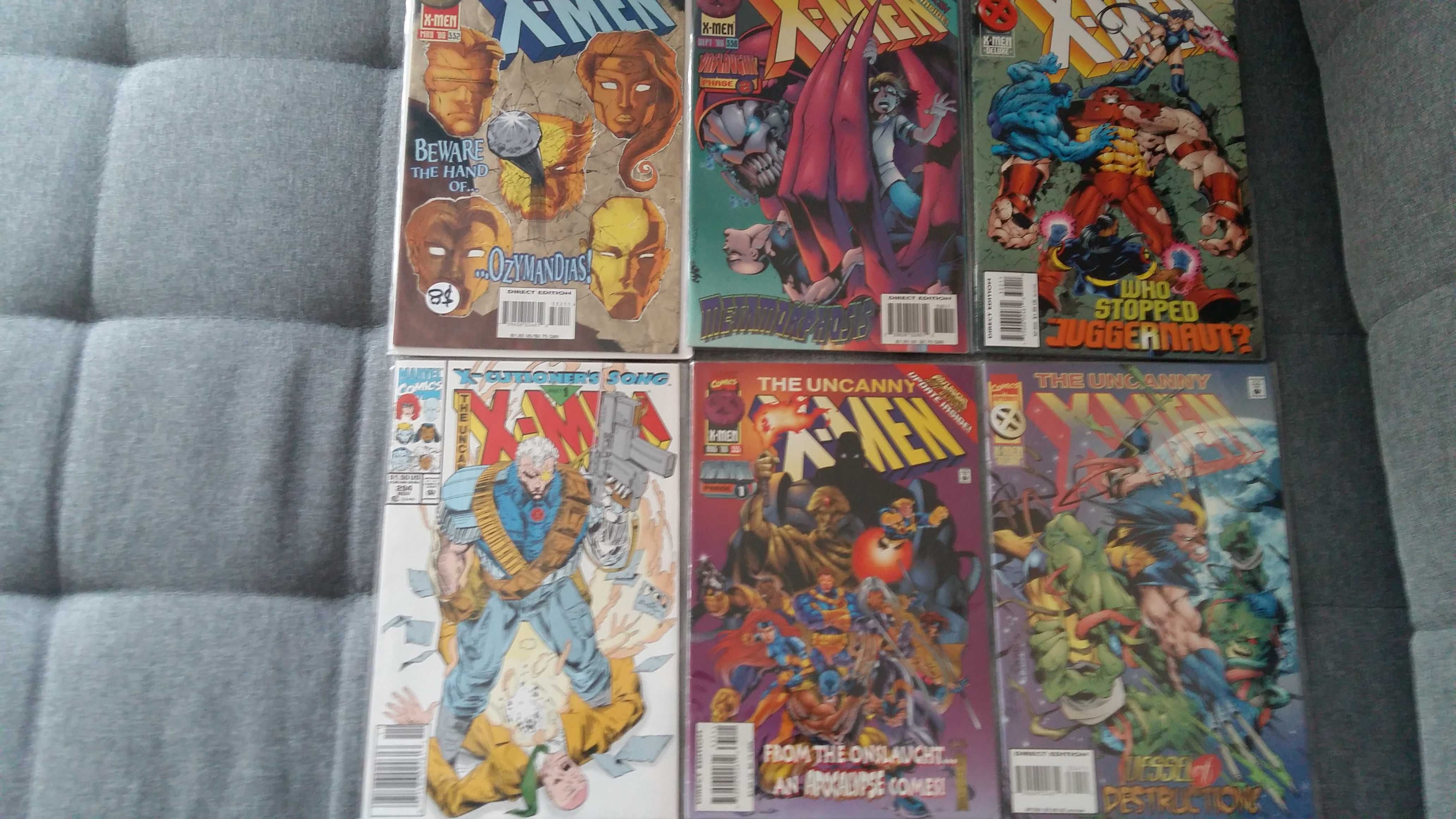 Komiksy ,,X-MEN,, .Zestaw 12 komiksow .Polecam.