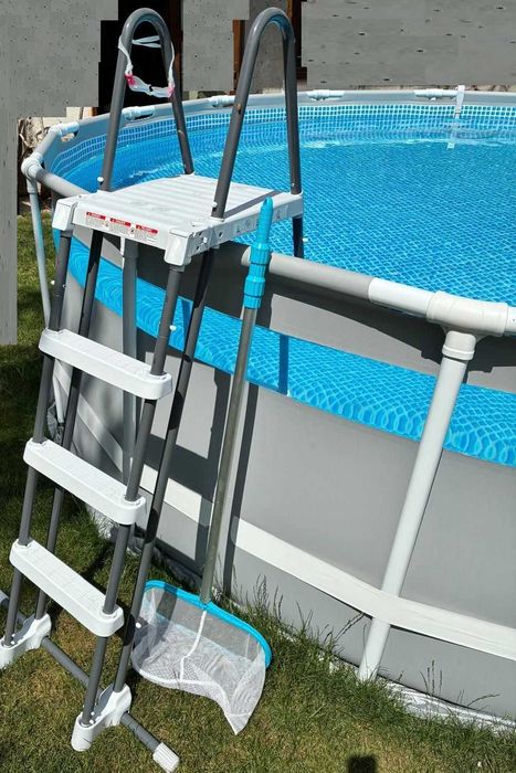 Basen ogrodowy INTEX 488x122cm roczny, zestaw 20w1