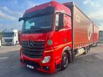 Mercedes-Benz ACTROS  MP5 euro6 6x2 jumbo zestaw  120m 38palet  2545 BIGSPACE rok05/2021 zabudowy BDF 7,70+7,70m bez retardera