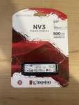 Топовий NV3 SSD. Kingston NV3 500GB NVMe M.2 PCIe 4.0