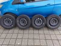 Zestaw felg z oponami Ford Ka/Ka+