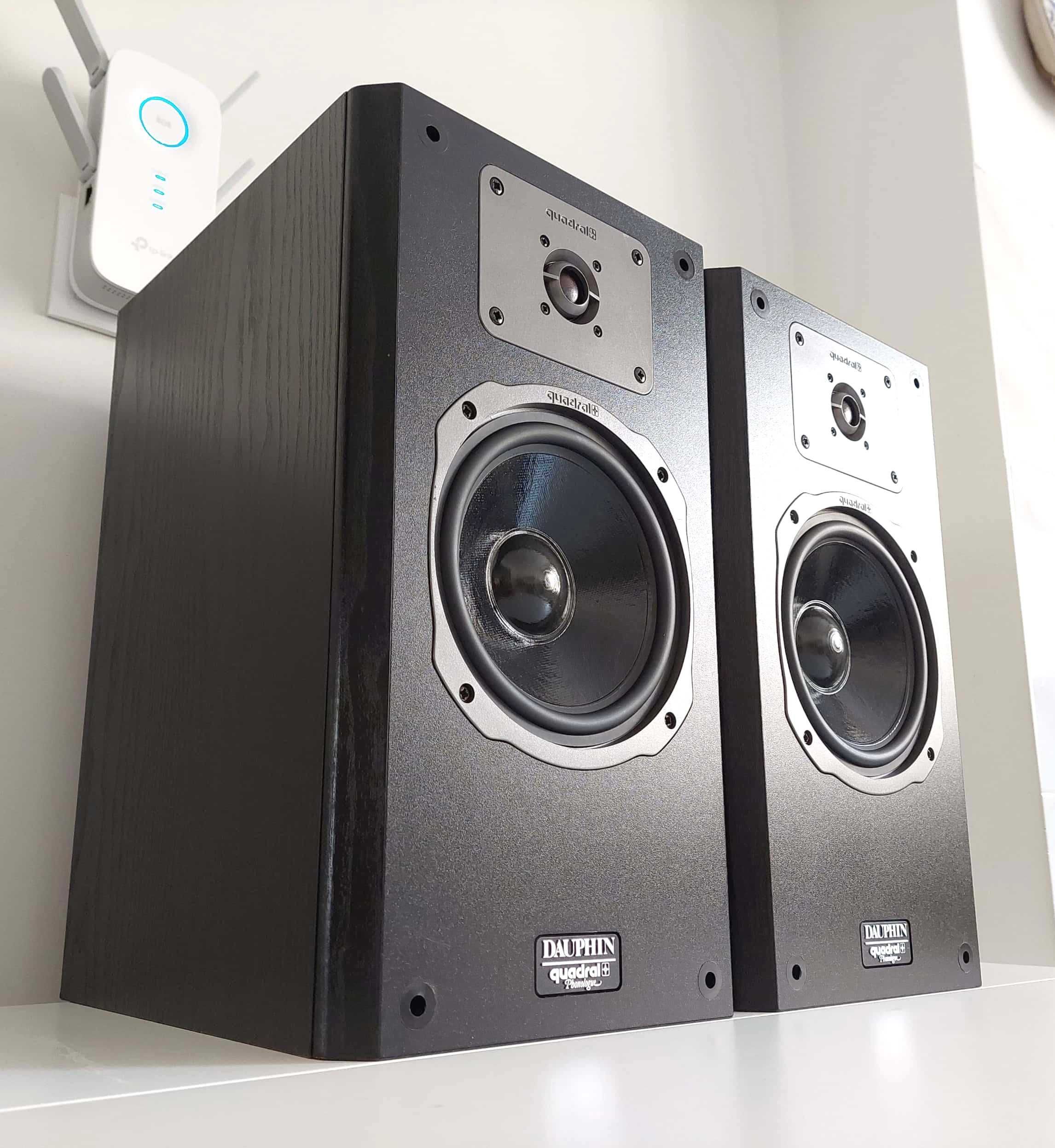 Colunas/monitores do fabricante germânico QUADRAL (100w)