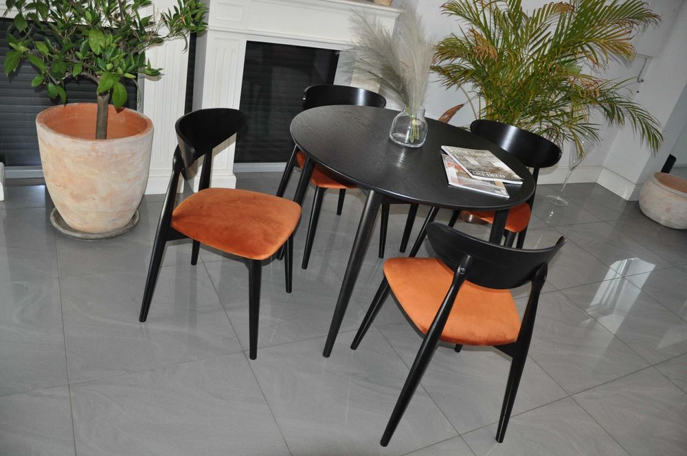 Zestaw,Krzesło Drewniane,Różne Wybarwienia