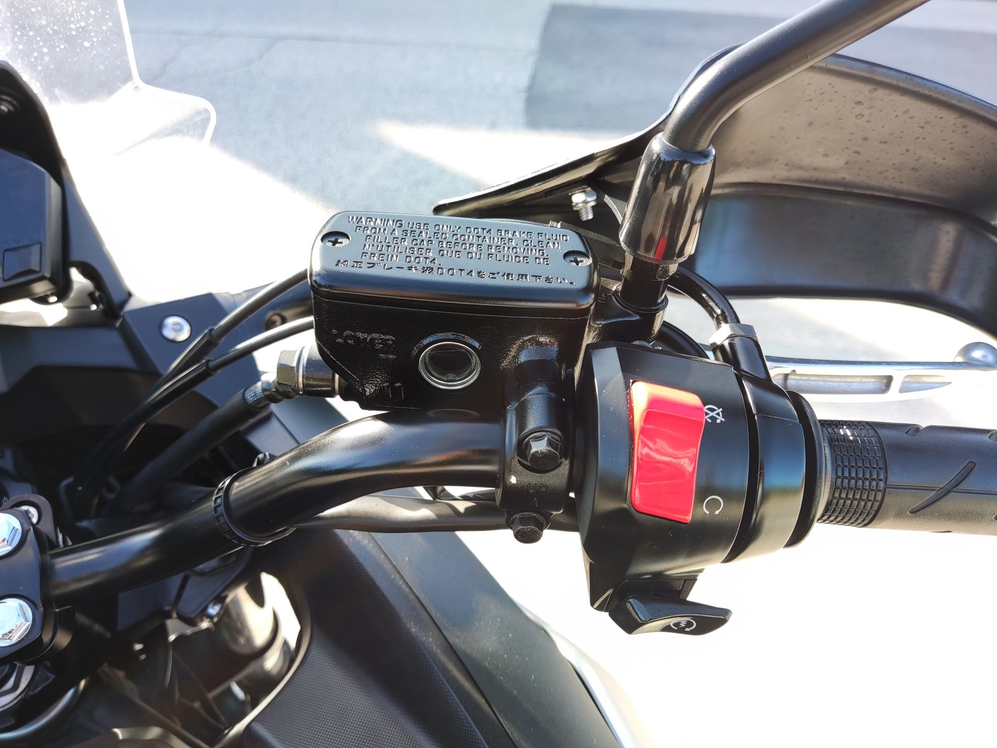 Honda NC 750x controlo de tração/ABS