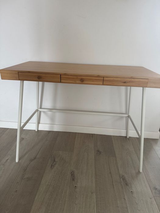 Biurko Ikea Lillasen bambusowe - Odbiór osobisty