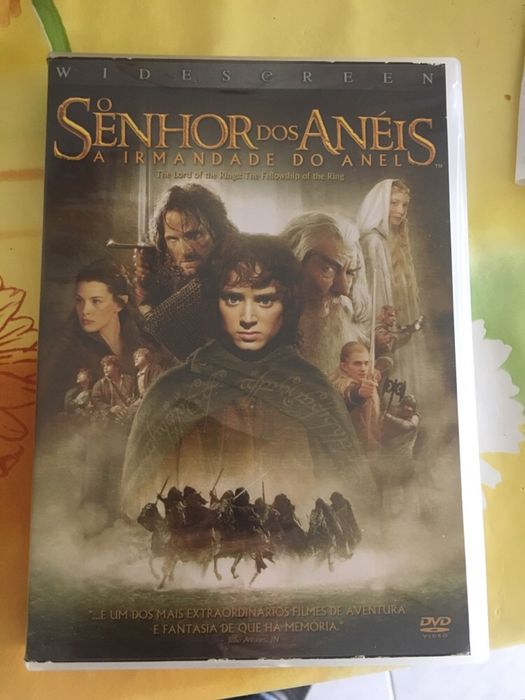 DVD senhor dos anéis