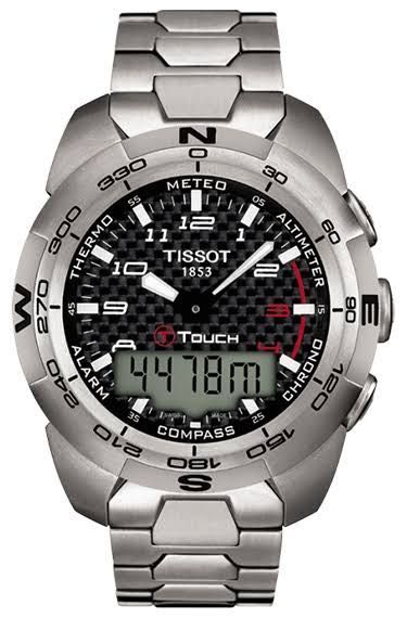 ТИТАНОВЫЙ браслет часы Tissot Expert T-Touch T013420, T091420 SOLAR