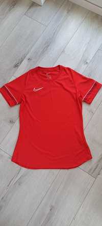 Nike Dri Fit bluzka koszulka T Shirt sportowa treningowa S czerwona