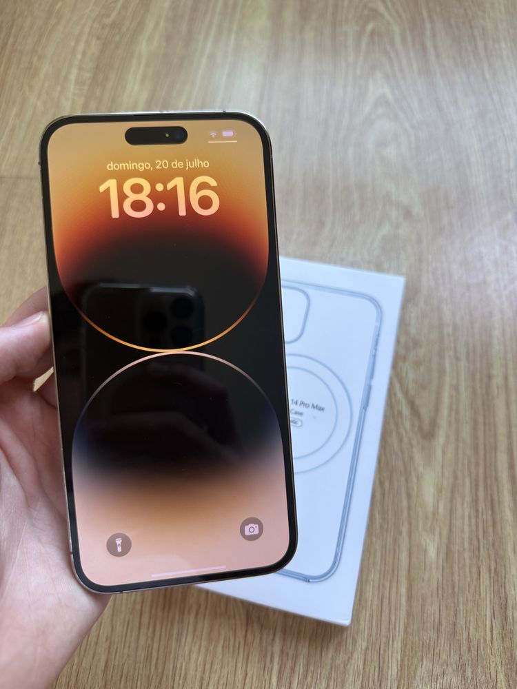 Iphone 14 Pro Max de 128gb com fatura e garantia ( Como Novo)