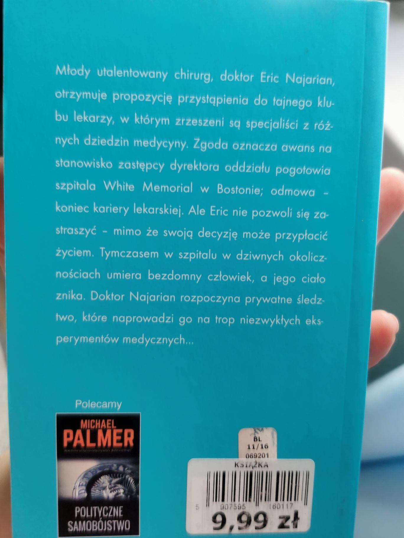 Palmer Krytyczna terapia książka mini