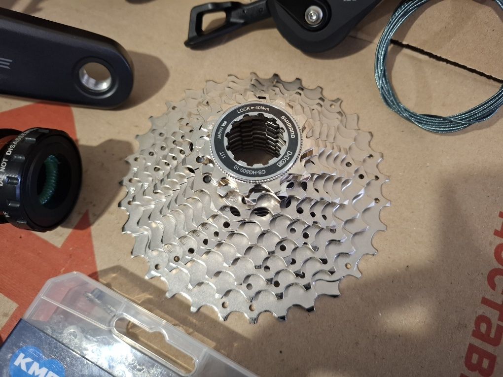 ВЕЛОсипедный групсет Shimano DEORE 1×10 скоростей.