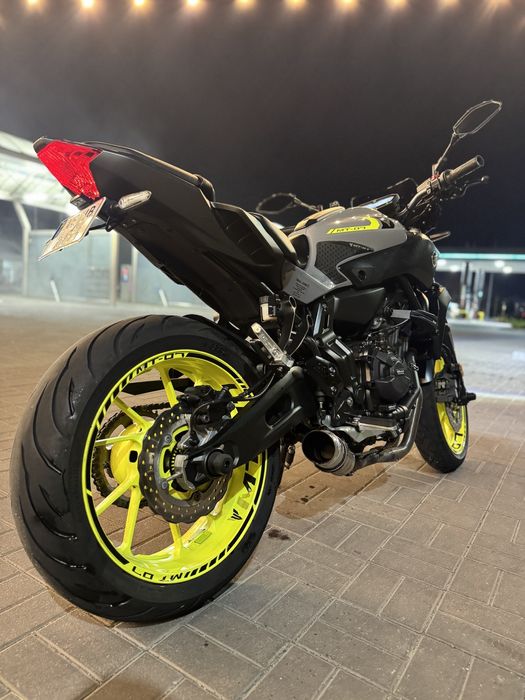 Продам Yamaha MT 07 2017года