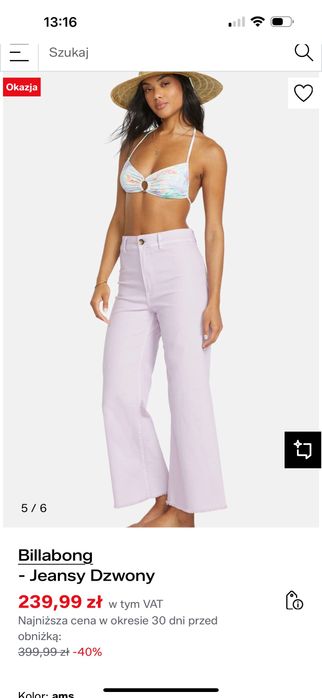 Spodnie Billa bong