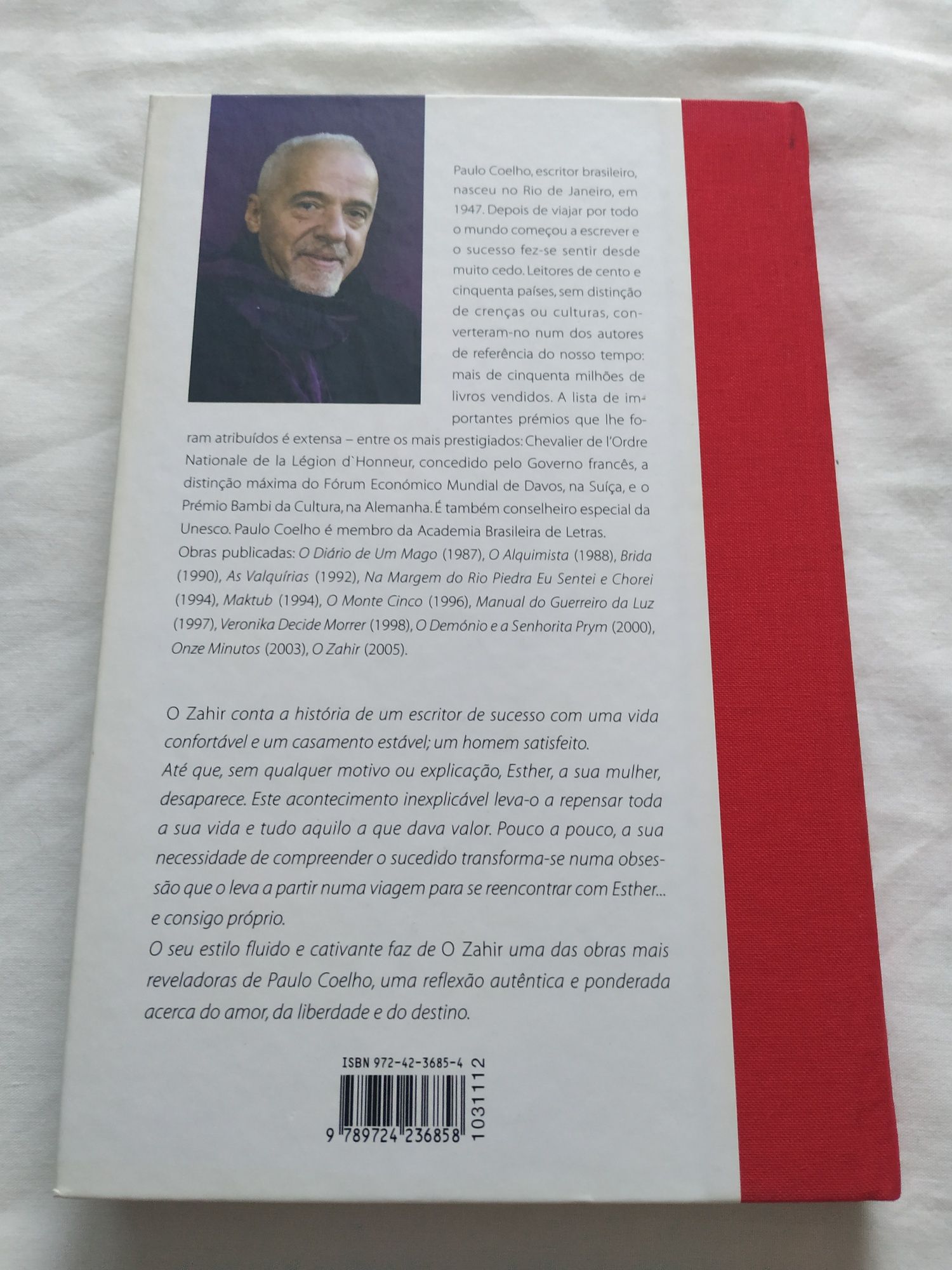 Livro Paulo Coelho- O Zahir