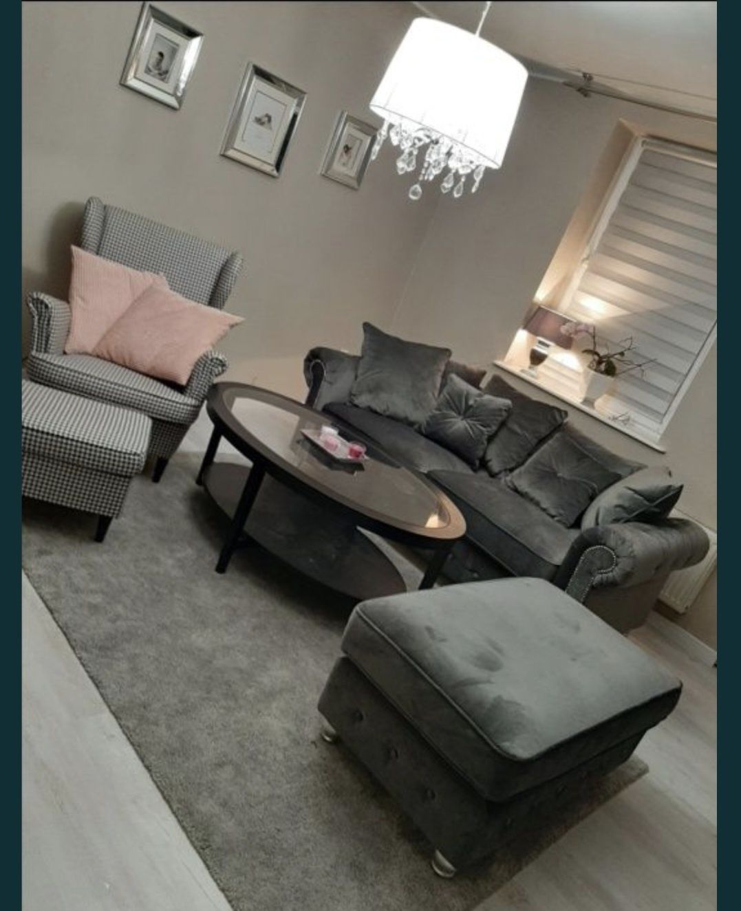 Sofa ,kanapa z funkcją spania Sofaroom z pufa dużą