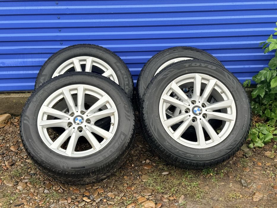 Диски BMW X5 F15 R18 5/120 резина зимова R18 255/55 датчик тиску шинах