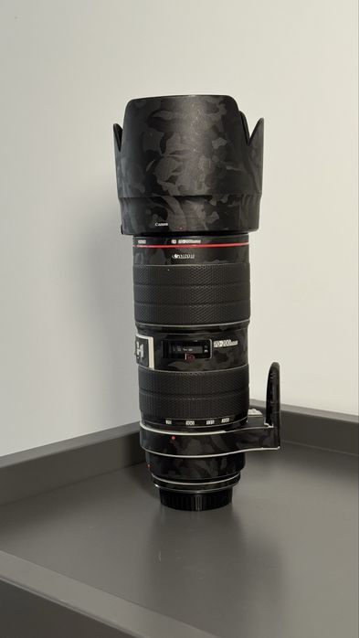 Canon EF 70-200mm f/2.8 III (wrap camo black)