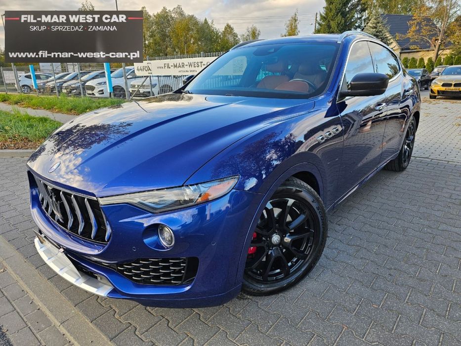 Maserati Levante 3.0 430Km Led Navi Panorama Kamery 360 Skóry Wentyle Blis Radar