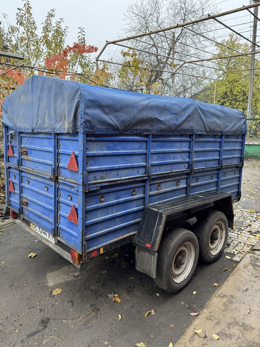 Причіп двухосний