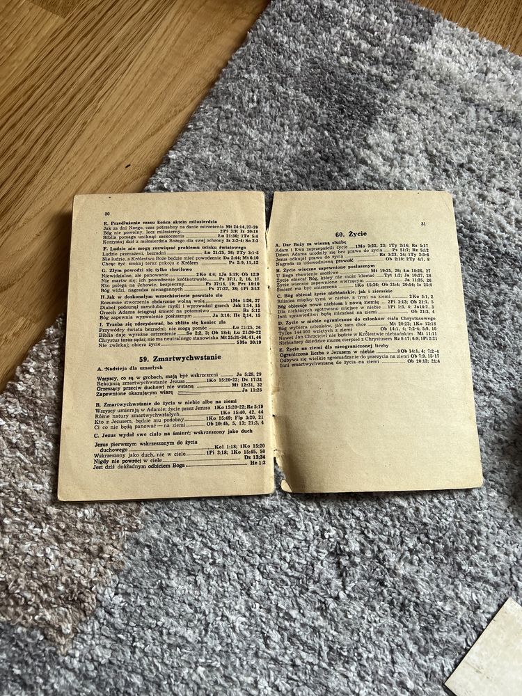 Świadkowie Jehowy Strażnica Biblijne tematy do rozmów wydanie 2 obiegu