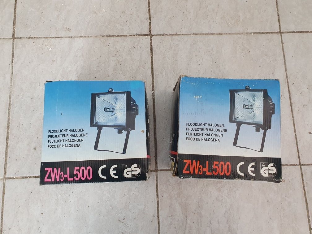 Halogen Kanlux 500W nowy lampa naświetlacz philips