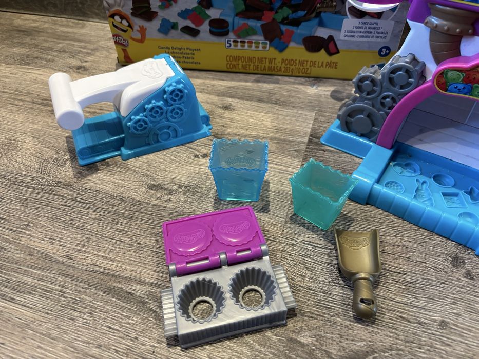 PlayDoh ciastolina fabryka cukierkow i czekolady