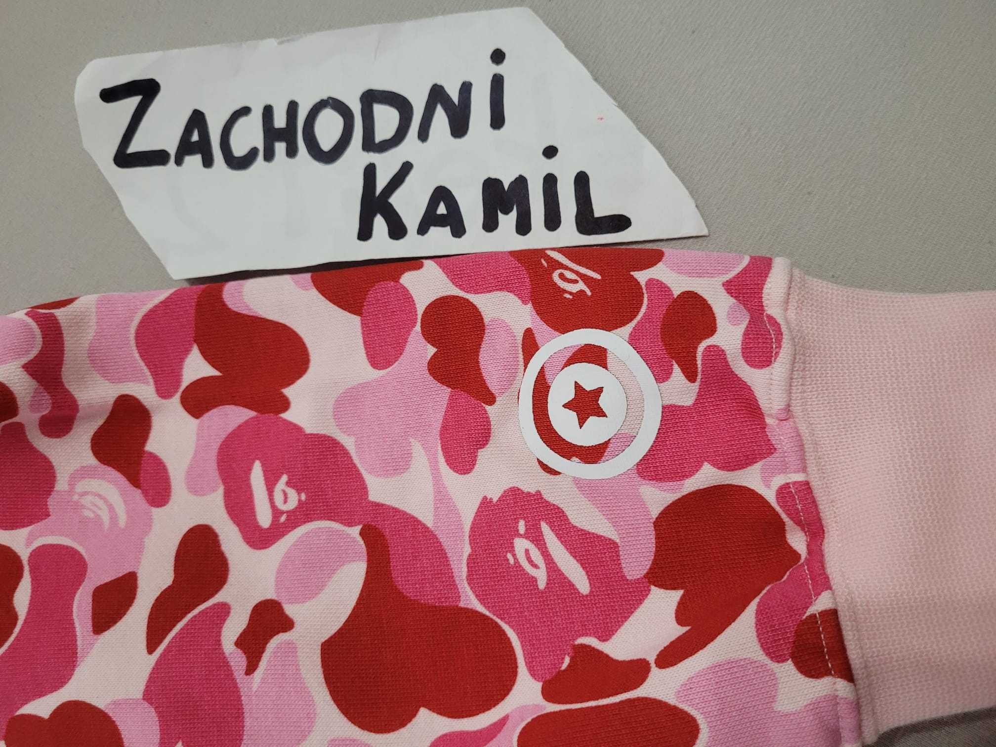 Bluza Bape Shark Różowe Camo - rozmiar M