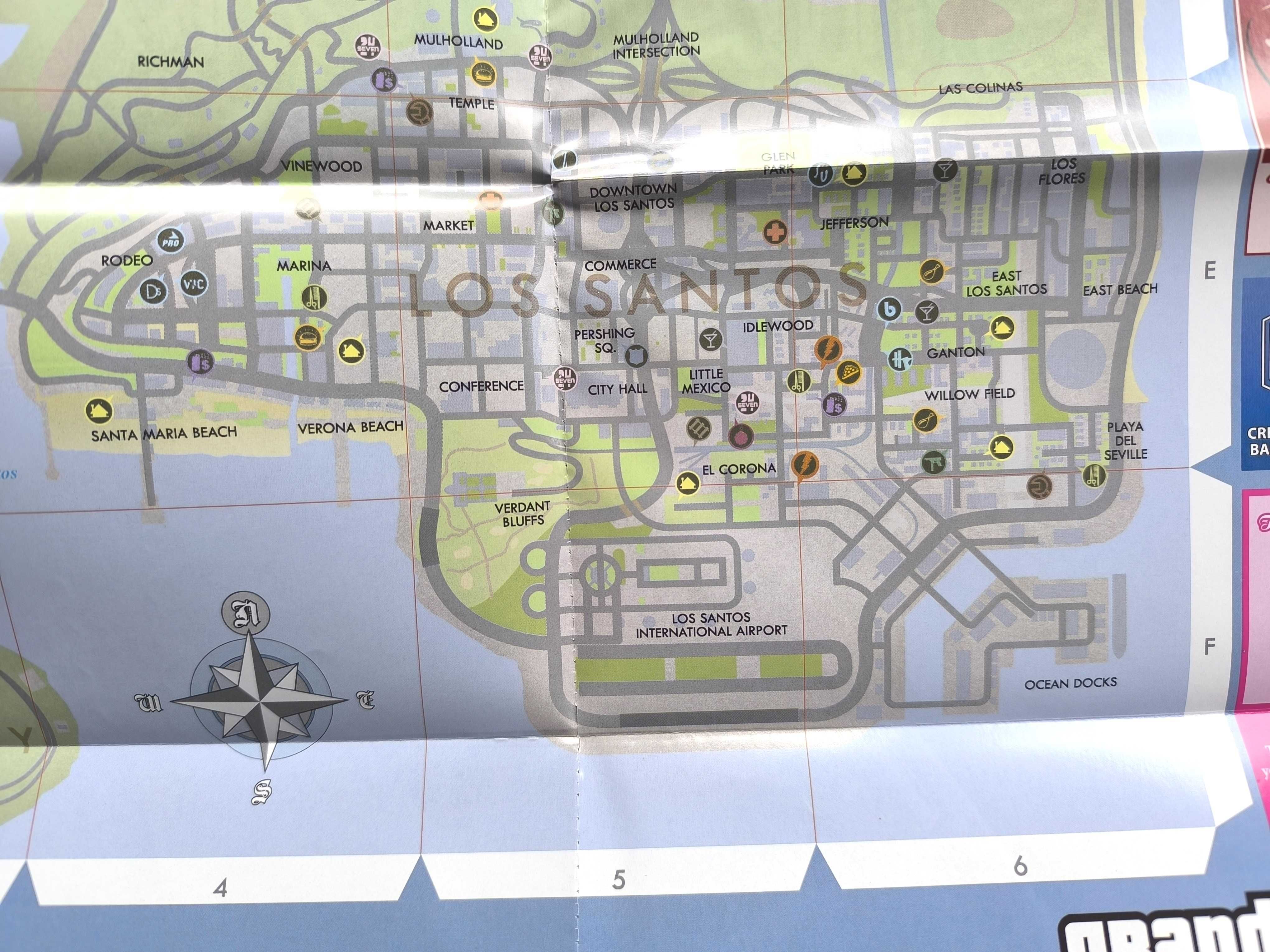 Grand Theft Auto Sana Andreas (2005) - Kolekcjonerska Mapa / Plakat