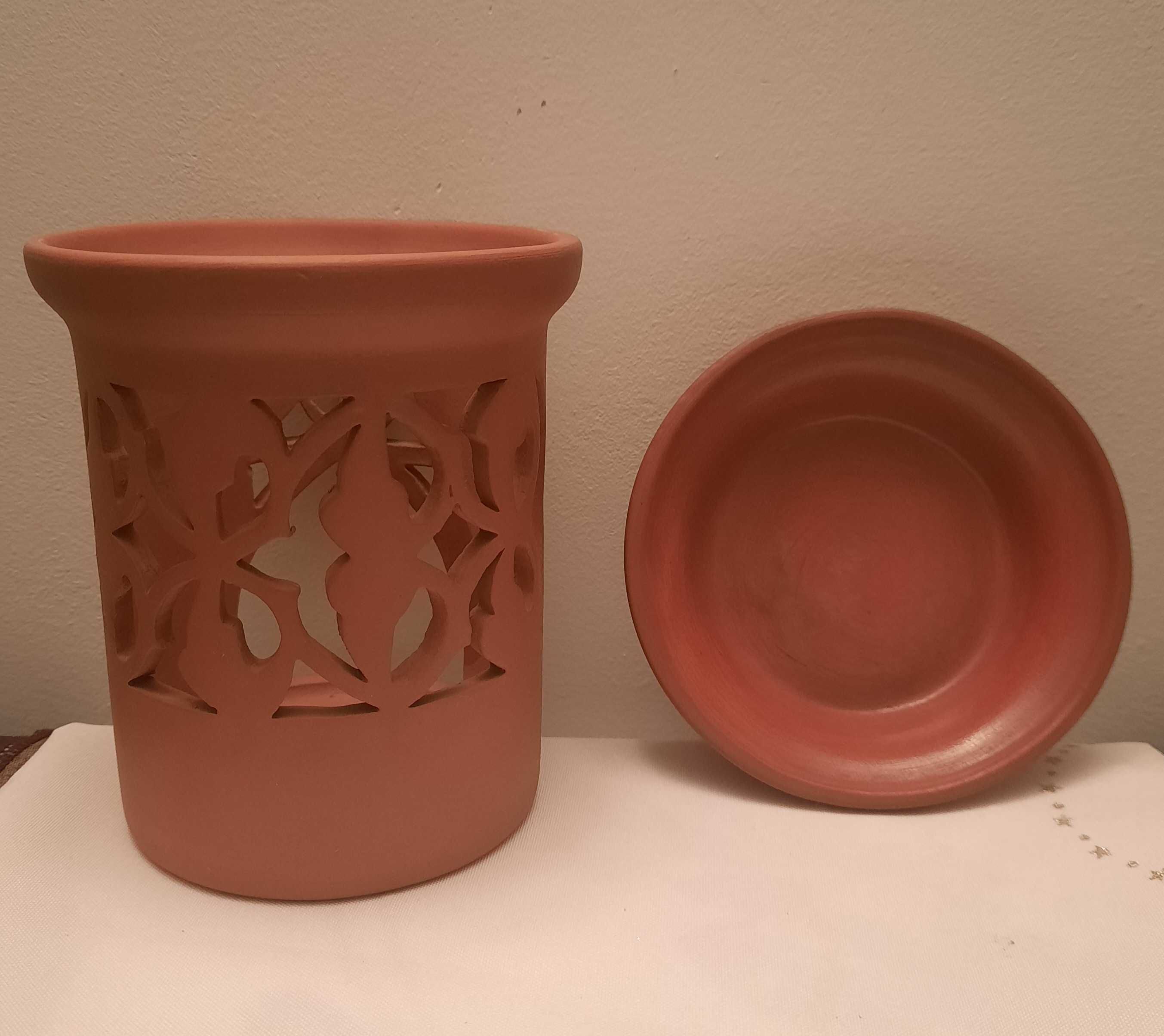 Świecznik ceramiczny na tealight
