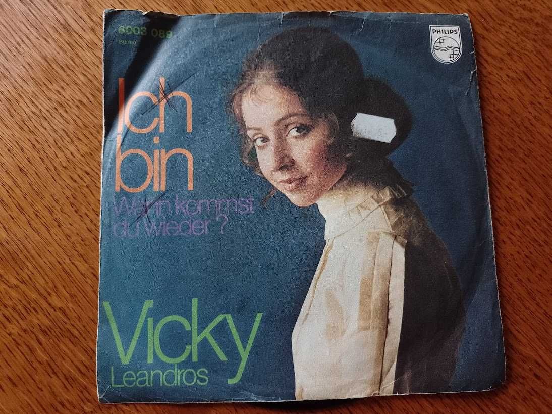 Vicky Leandros - Winyl 7" - 1987 Płyta Kolekcja Vintage Retro