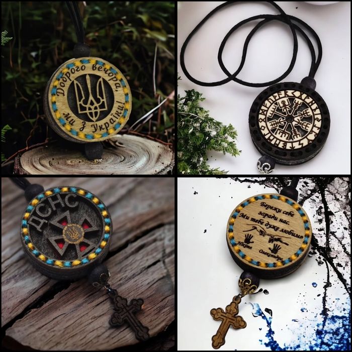 Дерев'яний авто ароматизатор, подарунок чоловіку,колезі, хлопцю